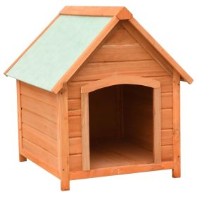 Dog House Solid Pine & Fir Wood 28.3"x33.5"x32.3"