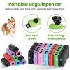 45 Rolls 675 Count Dog Waste Bags Disposable Dog Poop Bags with Dispenser Leakproof Unscented